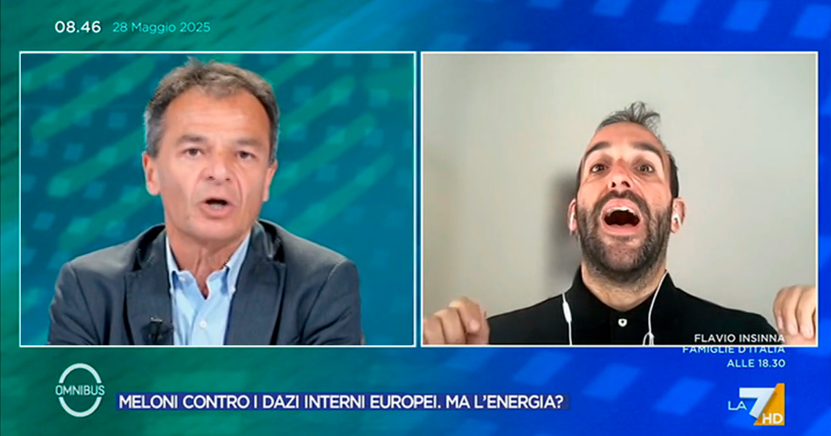 scintille tra cerasa e fassina su la7 difesa dell ucraina ci penalizza balle lei vede dei film basta propaganda