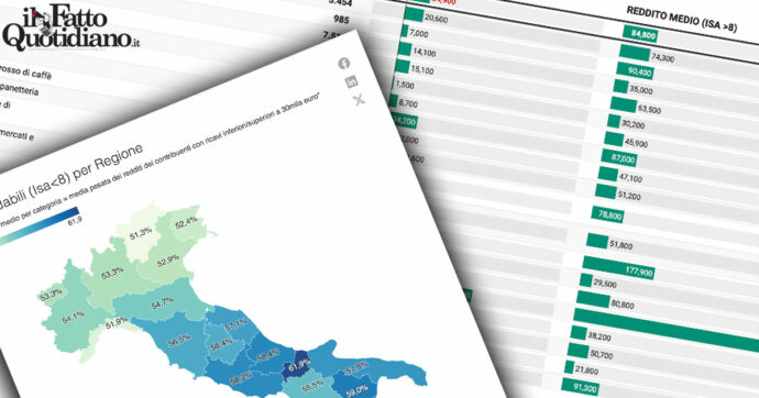 Copertina di Quanto guadagnano (e quanto evadono) le partite Iva? Dati e mappa dei contribuenti ‘inaffidabili’