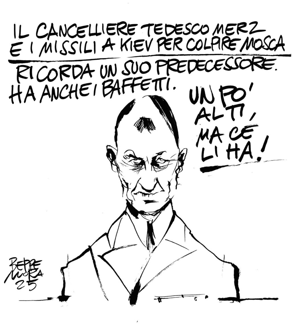 La vignetta di Beppe Mora