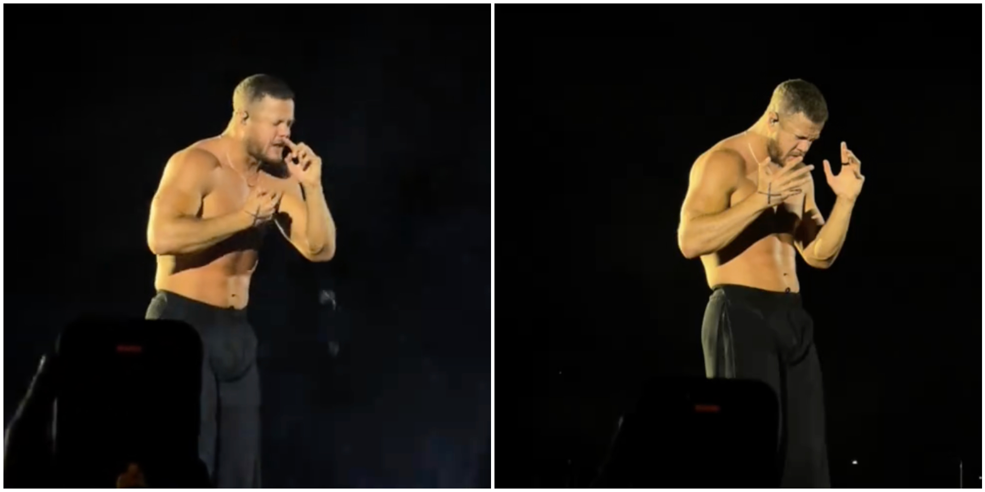 Dan Reynolds degli Imagine Dragons fa volare il microfono sul palco. Il divertente incidente – IL VIDEO Dan Reynolds degli Imagine Dragons fa volare il microfono sul palco. Il divertente incidente – IL VIDEO