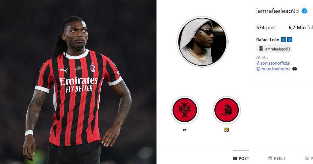 Leao, segnali di addio: su Instagram ha già cancellato il Milan. I tifosi infuriati: “Speriamo si tolga dalle p***e” Leao, segnali di addio: su Instagram ha già cancellato il Milan. I tifosi infuriati: “Speriamo si tolga dalle p***e”