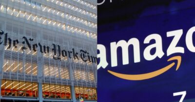 Copertina di Il New York Times cambia rotta: contenuti editoriali a disposizione di Amazon e Alexa