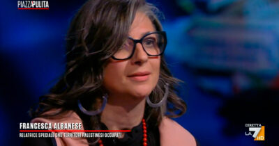 Copertina di Gaza, Albanese a La7: “È genocidio, non sterminio. Non conta il numero di vittime ma la volontà di distruzione”