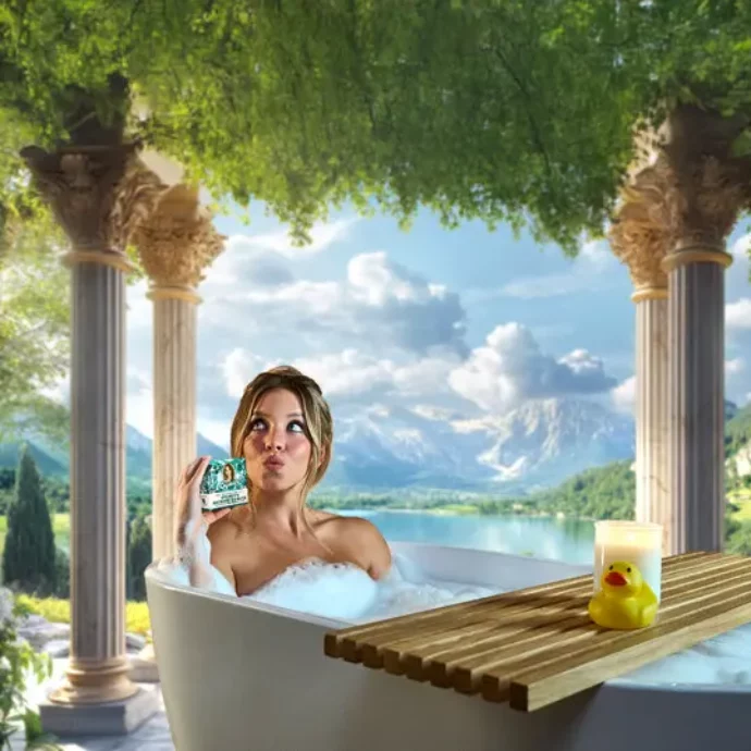 Sydney Sweeney vende l’acqua della sua vasca da bagno: “Continuavate a chiedermelo e allora eccola”. L’ultima (folle) trovata commerciale