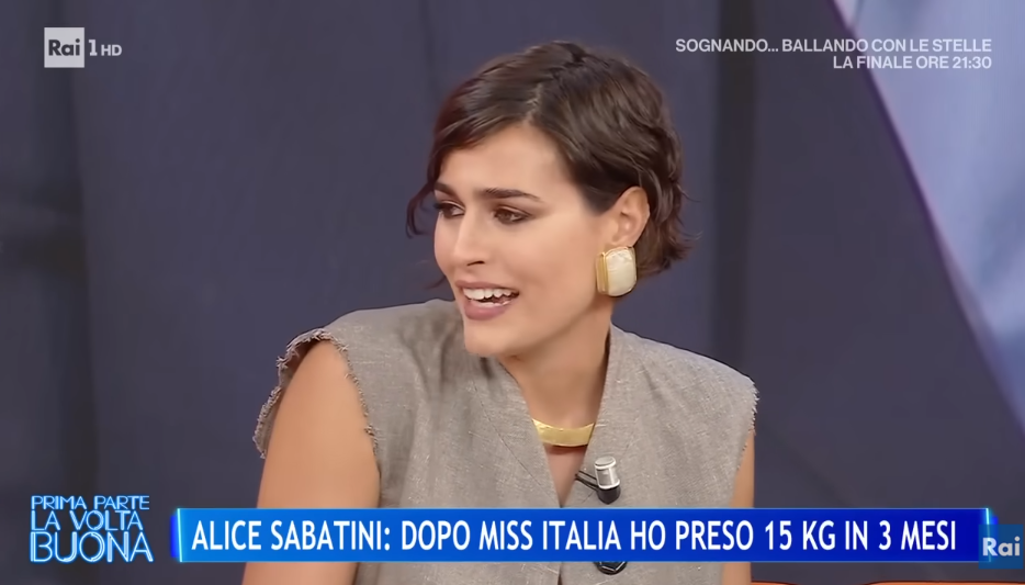 “Ho preso 15 chili in tre mesi, mi insultavano dicendo: ‘Guarda che cessa, quanto è grassa’. Sono finita in ospedale per una dieta sbagliata”: lo sfogo di Alice Sabatini “Ho preso 15 chili in tre mesi, mi insultavano dicendo: ‘Guarda che cessa, quanto è grassa’. Sono finita in ospedale per una dieta sbagliata”: lo sfogo di Alice Sabatini
