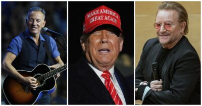 Copertina di “C’è un solo Boss in America”: Bono Vox difende Bruce Springsteen contro Trump