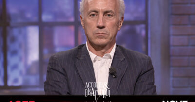 Copertina di Gaza, Travaglio sul Nove: “Discutere di genocidio è importante per gli storici, io preferisco pensare a cosa fare dopo: non c’è un piano”