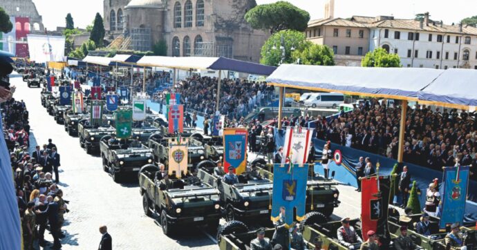 2 giugno, che ridicole parate. La vera patria oggi è Gaza