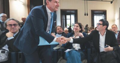 Copertina di Da Gaza a Taranto: ora Conte rilancia l’unità  “progressista”