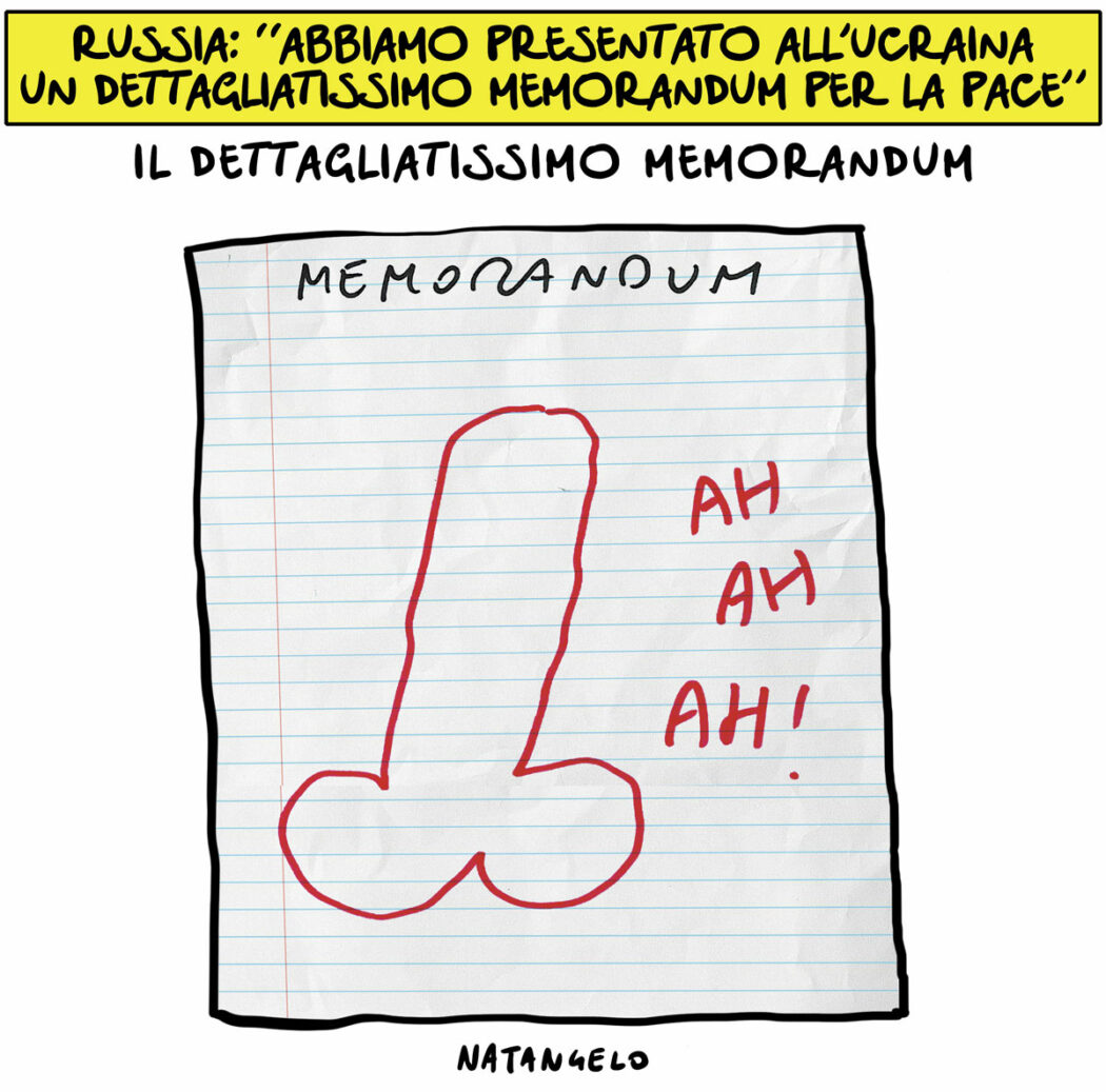 La vignetta di Natangelo