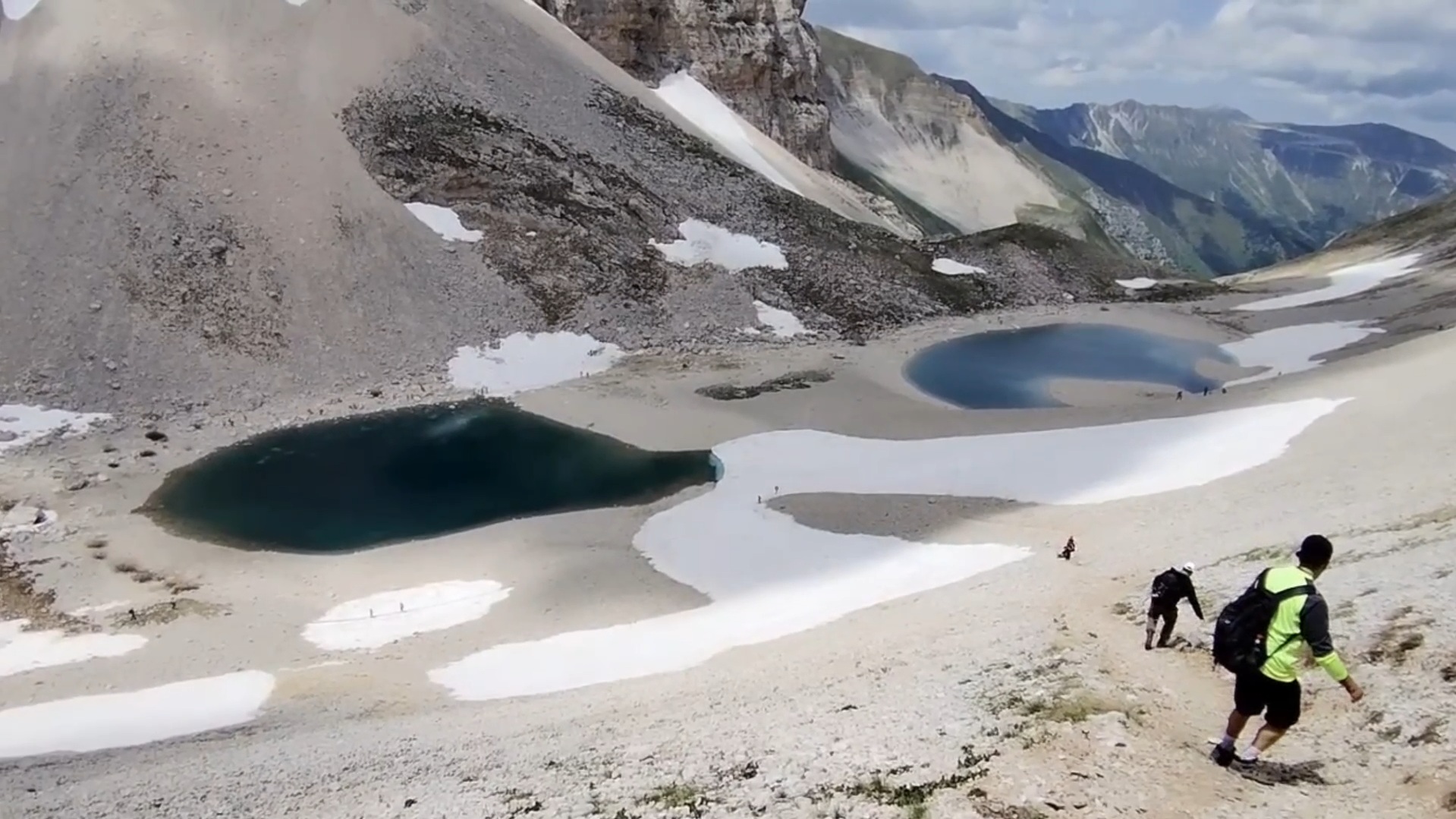 siccità il lago di pilato torna a vivere ma con pochissima acqua c è apprensione per il chirocefalo del marchesoni