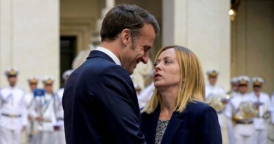 Copertina di Meloni-Macron: pressing per tenere Trump nel G7