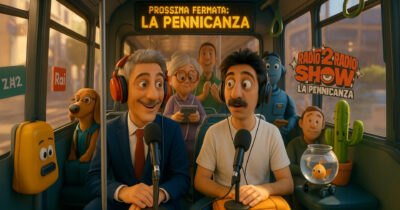 Copertina di “Questa è l’ultima settimana. I vertici Rai dicono che siamo troppo forti, facciamo sfigurare il resto della radio”: con ironia Fiorello annuncia la fine de La Pennicanza (con un ‘forse’…)