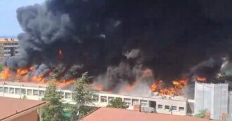 Viterbo, fiamme all’Università della Tuscia: brucia la facoltà di Agraria. Edifici evacuati