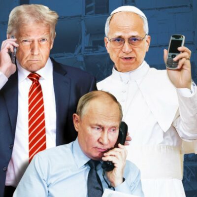 Copertina di Ucraina, Putin parla di pace con Trump e Leone. “Ma non sarà subito”