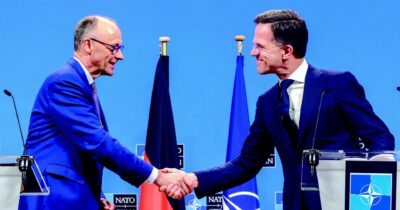 Copertina di Armamenti, la Nato vuole il 5% del Pil. Rissa a Palazzo Chigi. Merz: “No”