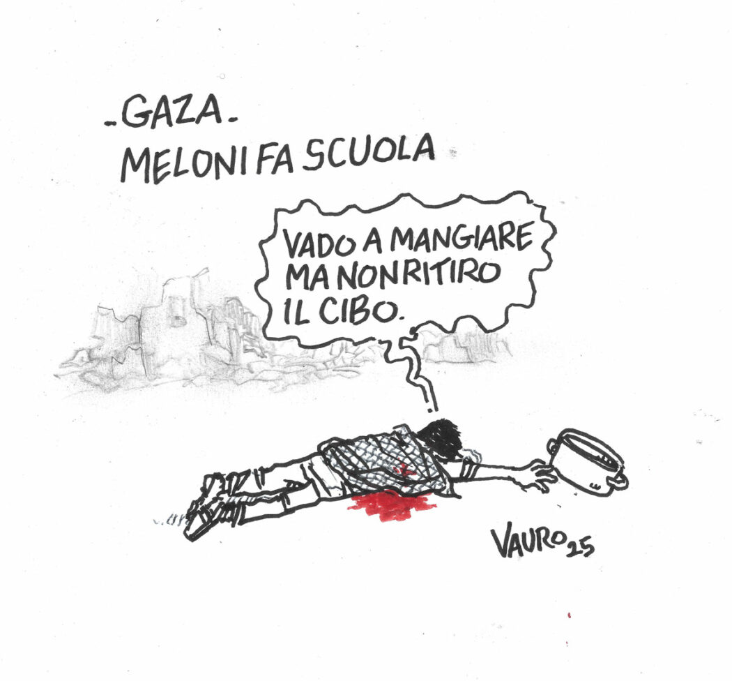 La vignetta di Vauro