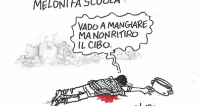 Copertina di La vignetta di Vauro