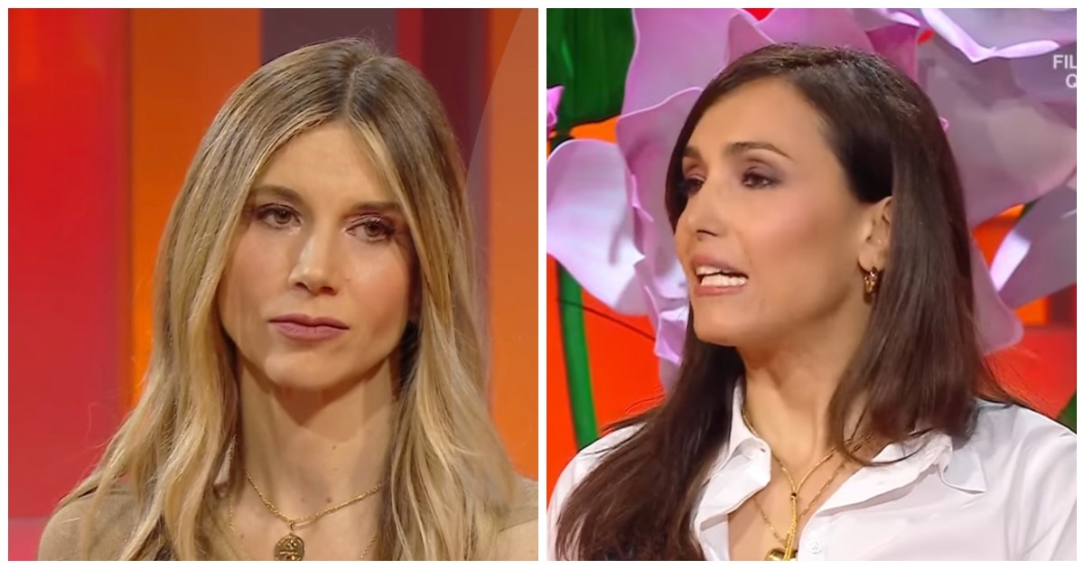 così sei cattiva caterina balivo coglie alla sprovvista nicoletta romanoff momento d imbarazzo a la volta buona