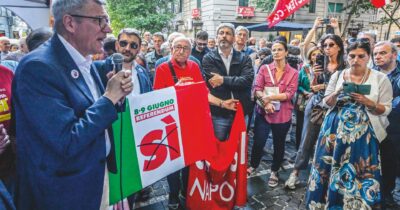 Copertina di Maurizio Landini: “I 5 referendum per invertire la rotta:  il lavoro torni al centro della politica”