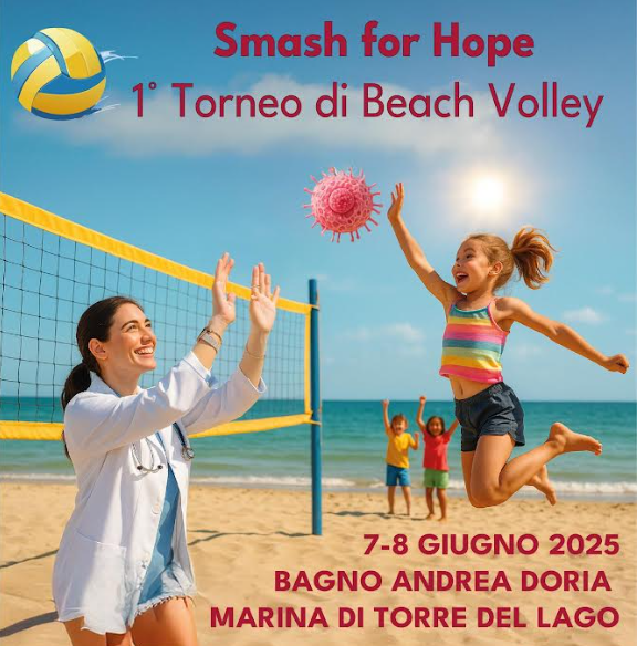 “Smash for hope”, a Viareggio il primo torneo nazionale di beach volley per i malati di tumore e leucemia
