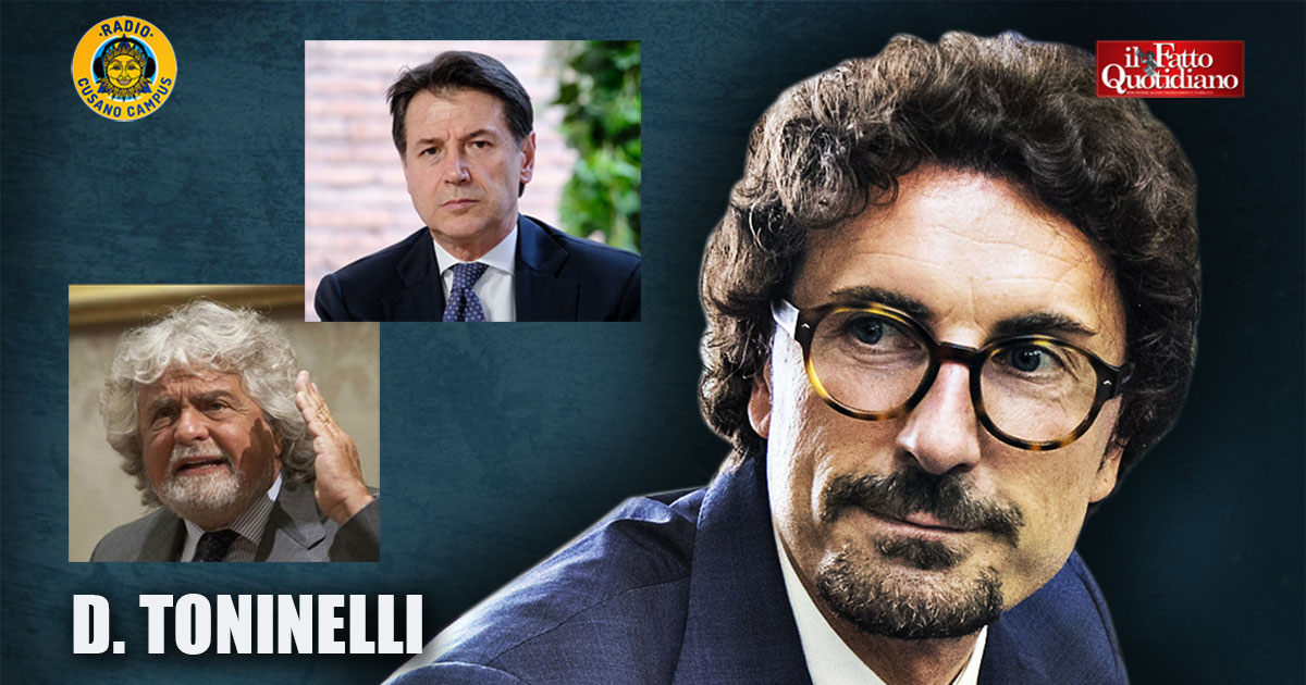 toninelli la causa di grillo non è vendetta è giustizia conte ha tradito il m5s si faccia il suo partito