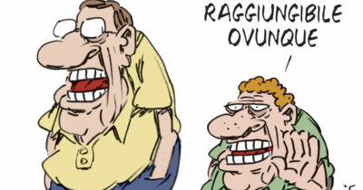 Copertina di La vignetta di Franzaroli