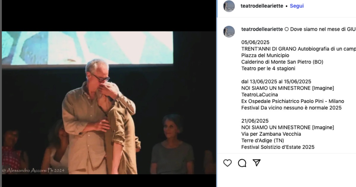metti una sera a cena in teatro con le ariette