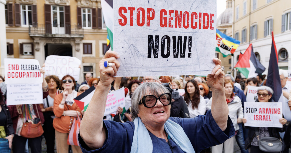 ‘in piazza per gaza attese 50mila persone all evento del centrosinistra la scaletta degli interventi