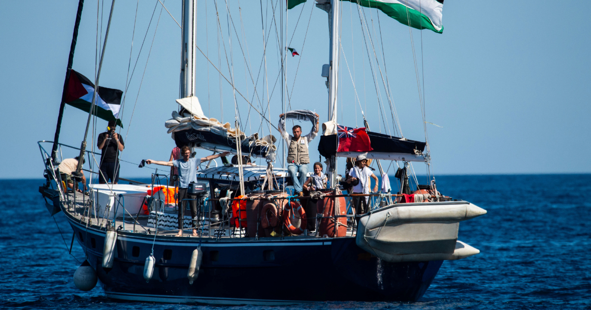 Freedom Flotilla, la nave con Greta Thunberg diretta a Gaza ha raggiunto l’Egitto Freedom Flotilla, la nave con Greta Thunberg diretta a Gaza ha raggiunto l’Egitto