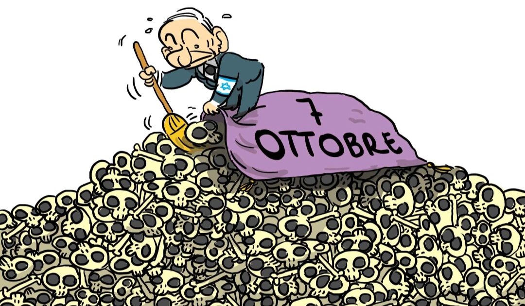in piazza per gaza