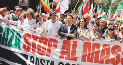 Copertina di Cori per Gaza, appelli e intese: adesso i Progressisti sembrano coalizione