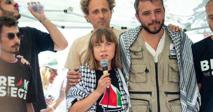 Freedom Flotilla, Israele ordina all’Idf di bloccare la nave con Greta Thunberg. La replica: “Andiamo avanti”