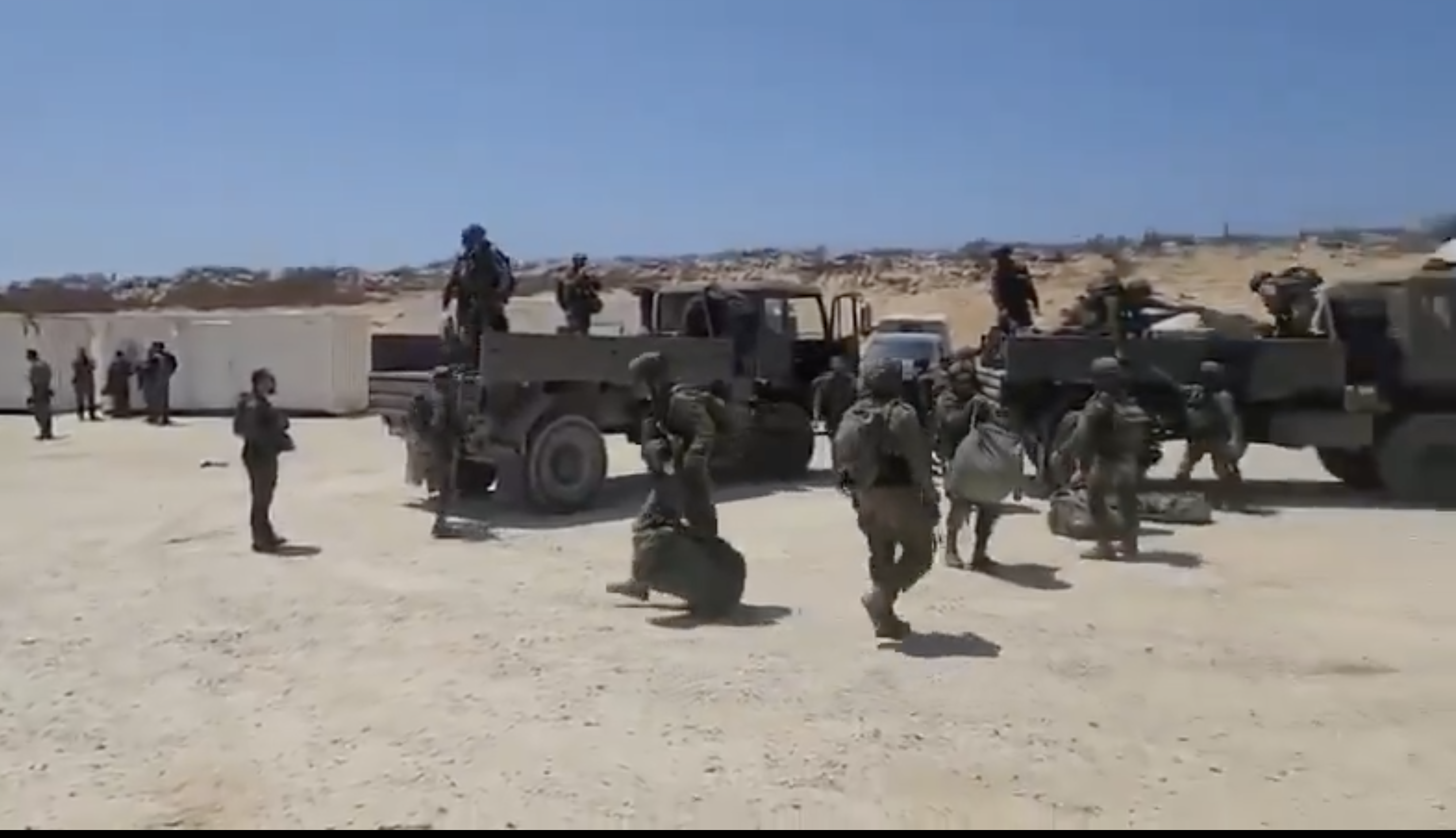 israele la brigata di riservisti ultraortodossi entra per la prima volta nella striscia di gaza