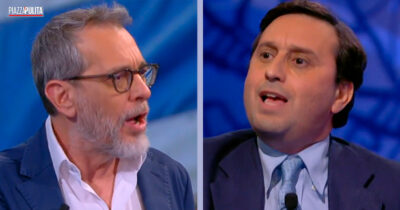 Copertina di Scontro tra Formigli e Parenzo. “Non sei mai stato a Gaza, smettila di dire falsità”. “Senza Hamas non entri”