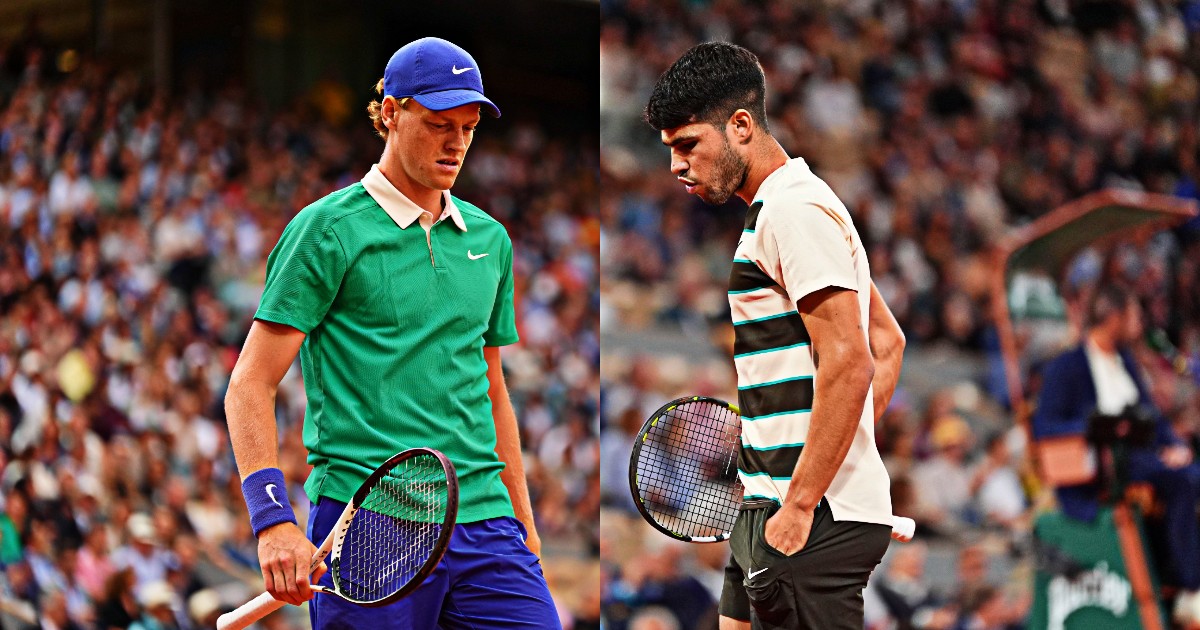 Sinner Alcaraz, la finale dei sogni: il numero 1 sfida la sua nemesi, in palio il Roland Garros Sinner Alcaraz, la finale dei sogni: il numero 1 sfida la sua nemesi, in palio il Roland Garros