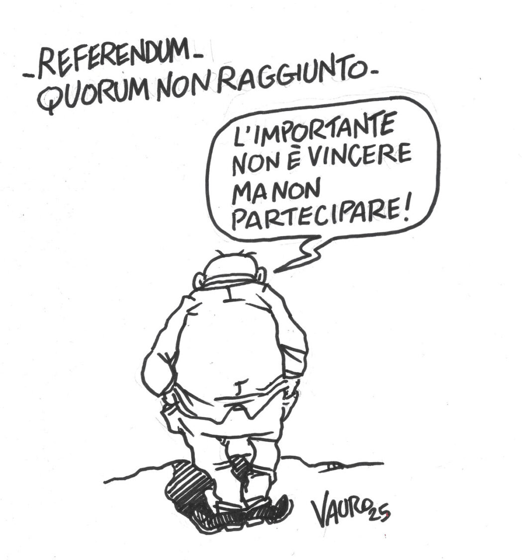 La vignetta di Vauro