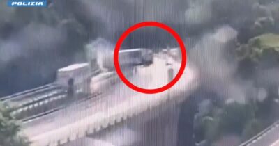 Copertina di Tragedia sfiorata sull’A23, due tir in contromano in direzione Udine: bloccati dalla polizia – Video