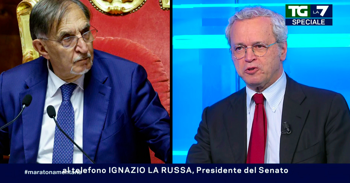 Referendum, La Russa a La7: “Do a Schlein una notizia: ho votato. Il campo largo oggi è definitivamente morto” Referendum, La Russa a La7: “Do a Schlein una notizia: ho votato. Il campo largo oggi è definitivamente morto”