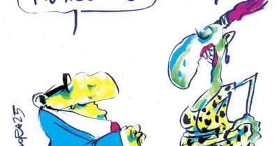 Copertina di La vignetta di Beppe Mora