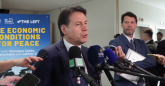 Copertina di Conte: “Follia il piano di riarmo di Meloni. 5% di Pil per spese militari? Vale 100 miliardi di euro, dove li prendiamo?”