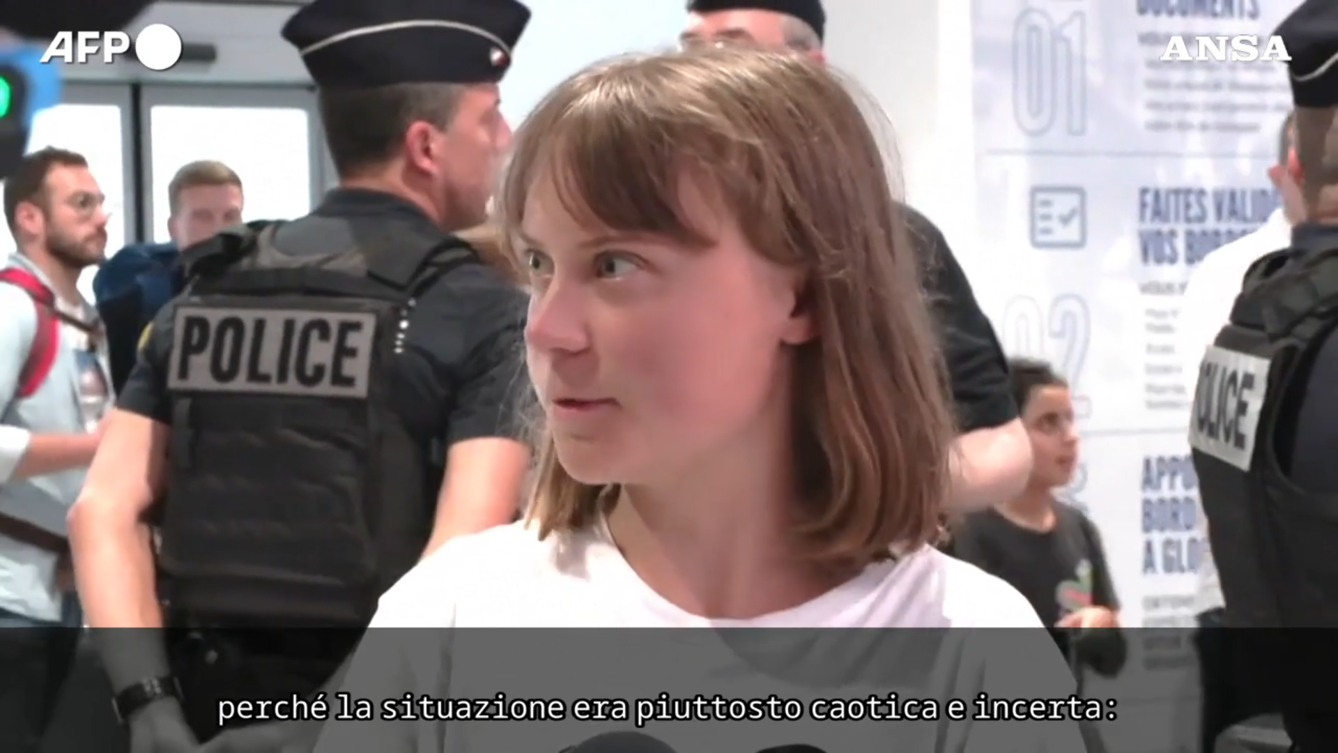 greta thunberg dopo l8217espulsione da israele siamo stati rapiti in acque internazionali 8211 video