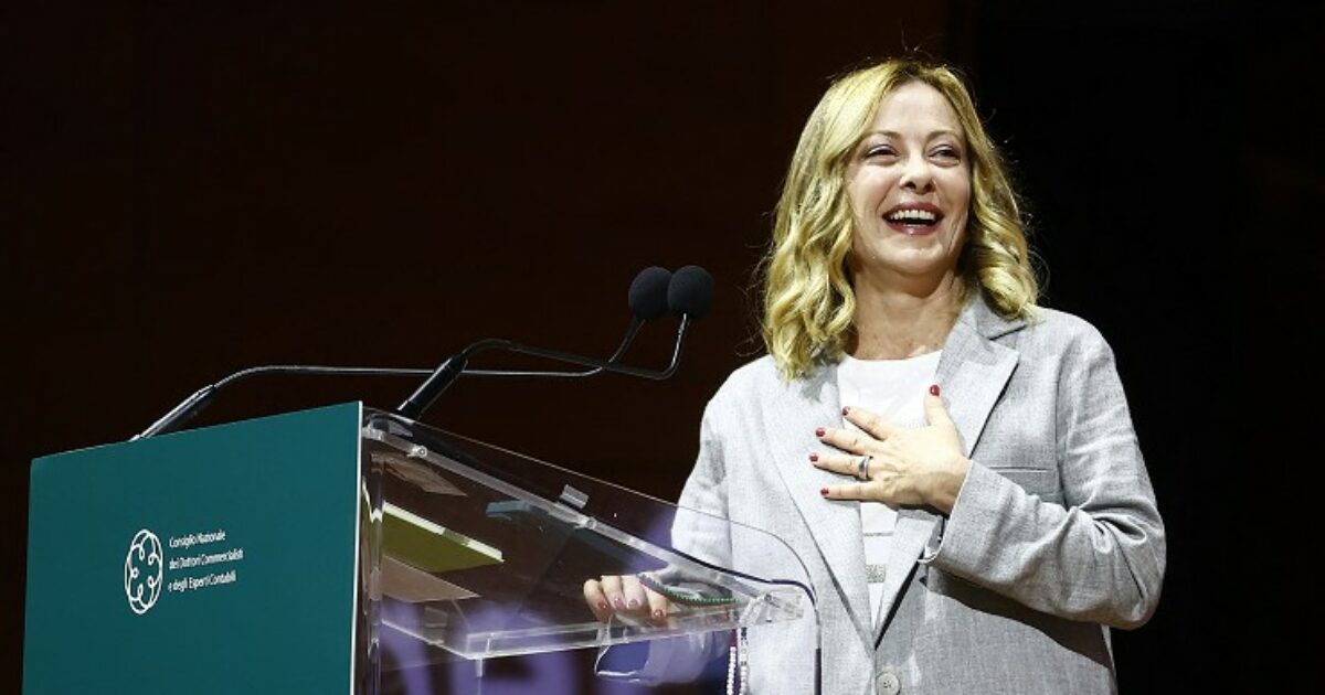 meloni nella lotta all8217evasione i risultati migliori della storia silenzio sugli autonomi il 55 resta inaffidabile per il fisco