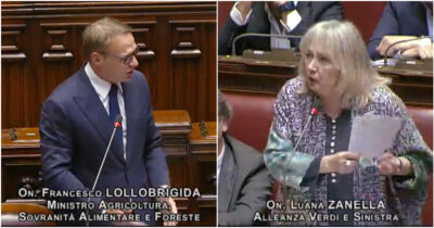 Copertina di Zanella (Avs) a Lollobrigida: “Ha scritto la riforma della caccia insieme ai cacciatori”. Il ministro: “Notizie false”