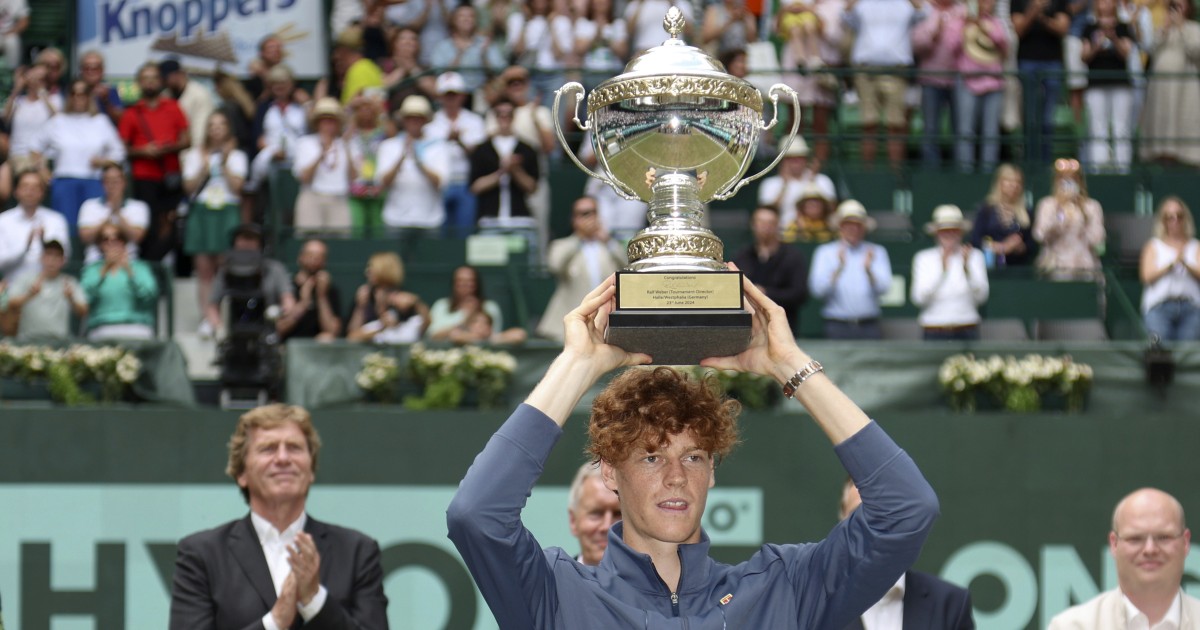 comincia la stagione atp su erba sinner annuncia giocher242 ad halle ma non ci saranno alcaraz e musetti
