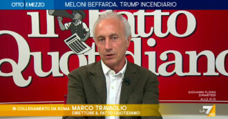 Copertina di Travaglio a La7: “Con Meloni record di condoni, peggio di Berlusconi. E i fessi siamo noi che paghiamo”