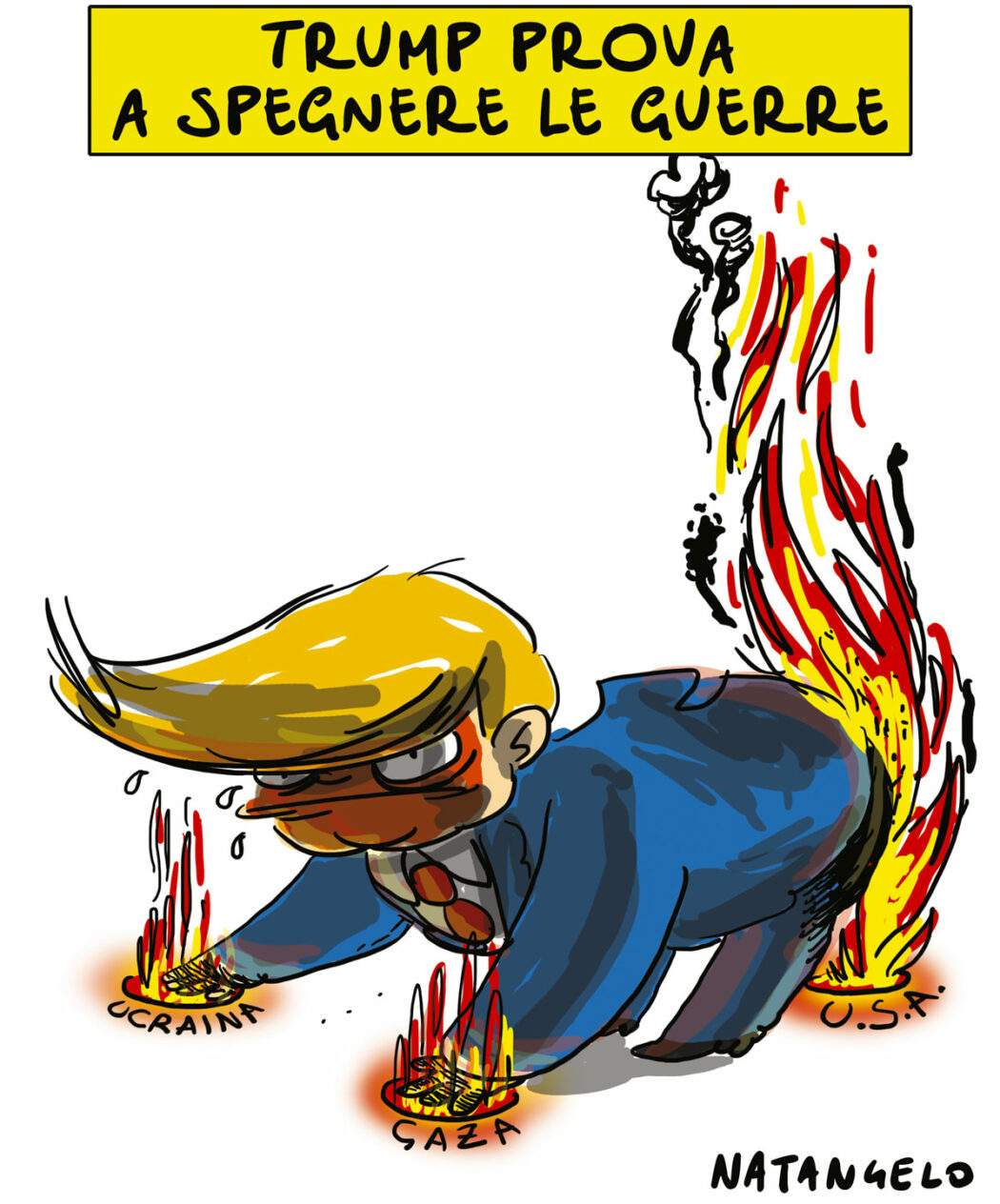La vignetta di Natangelo