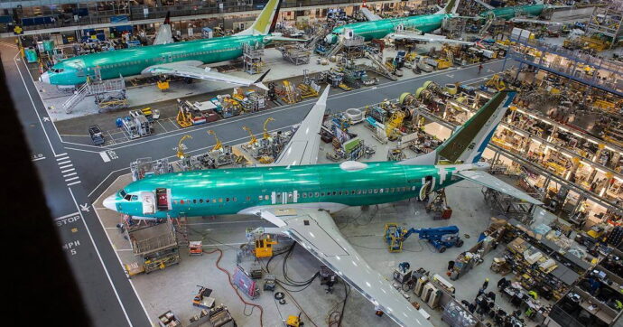 Azioni Boeing giù dell’8% subito dopo l’incidente. Percorso di risanamento a rischio