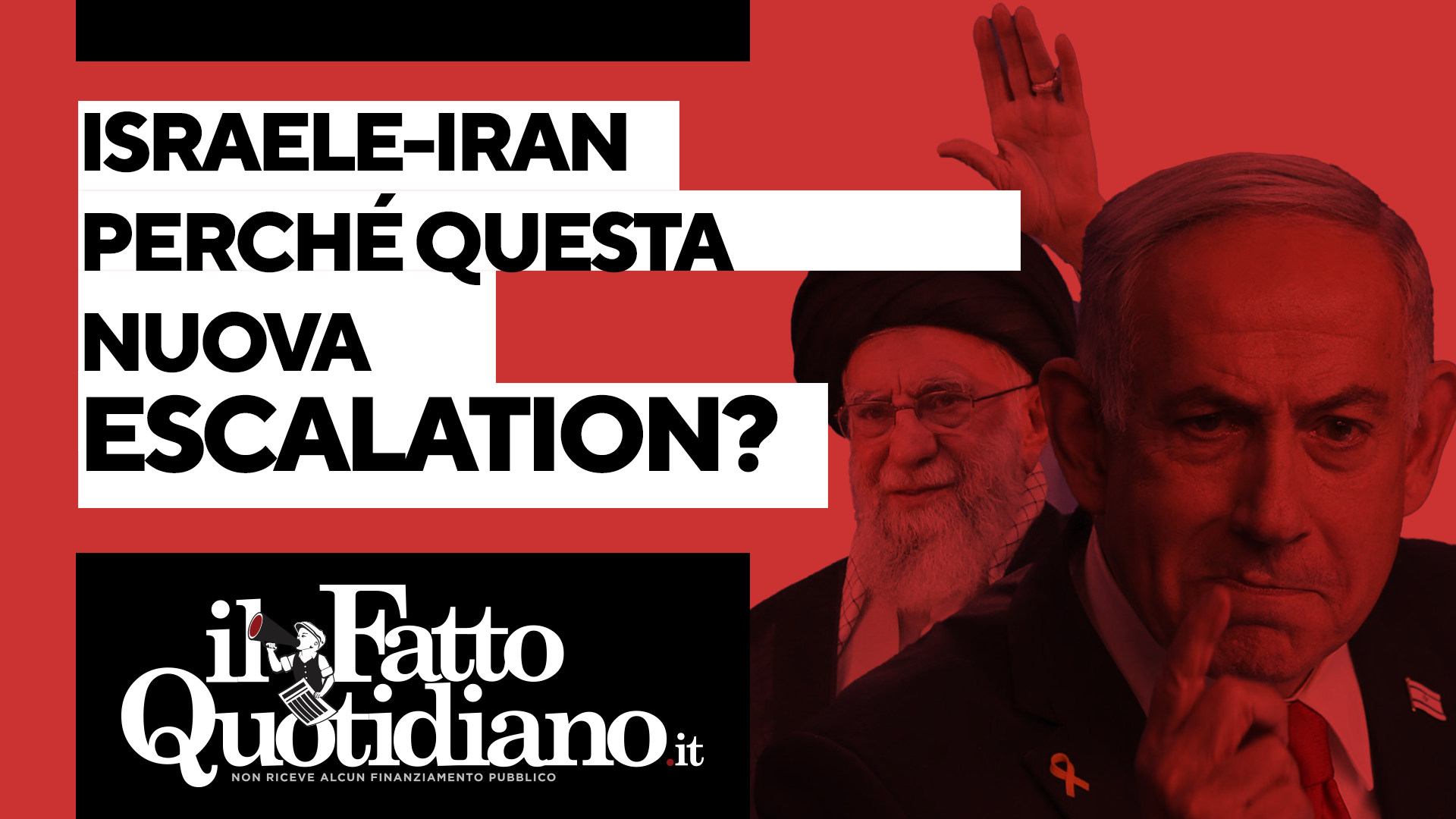 israele iran perch233 questa nuova escalation la diretta con peter gomez e gianni rosini