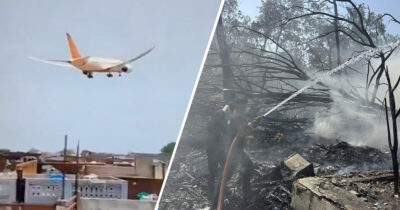 Copertina di India, un Boeing 787 con 242 persone a bordo precipita in un’area residenziale subito dopo il decollo